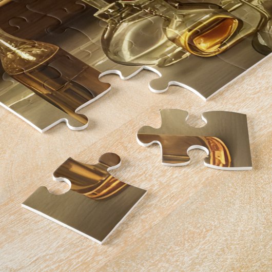 Het parfumelaboratorium Jigzaag Puzzle Legpuzzel (Zijkant)
