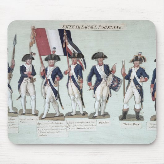 Het Parisiaanse Leger tijdens de Franse Muismat (Voorkant)