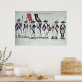 Het Parisiaanse Leger tijdens de Franse Poster (Keuken)
