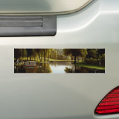 Het park bij Mortefontaine (door Bidaud) Bumpersticker (Op auto)