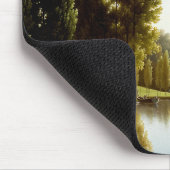 Het park bij Mortefontaine (door Bidaud) Muismat (Hoek)