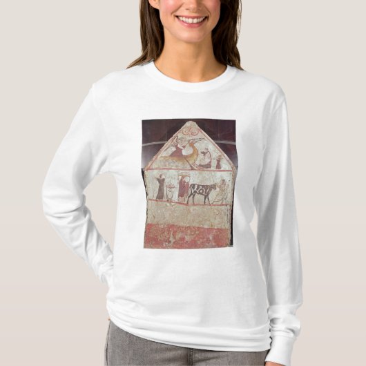 Het park en de bouw van Charon T-shirt (Voorkant)