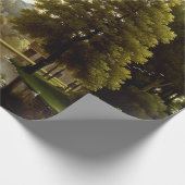 Het park in Mortefontaine (door Bidaud) Cadeaupapier (Hoek)