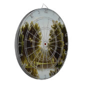 Het park in Mortefontaine (door Bidaud) Dartbord (Voorkant Links)