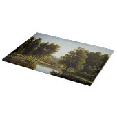 Het park in Mortefontaine (door Bidaud) Snijplank (Hoek)