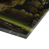 Het park in Mortefontaine (door Bidaud) Snijplank (Hoek)