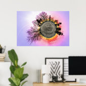 Het park poster (Thuiskantoor)