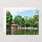 Het Park van Cismigiu in Boekarest, Roemenië Briefkaart (Voorkant / Achterkant)