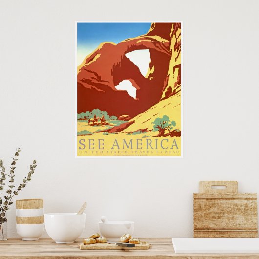 Het Park van de kerken Nat'l, het Poster van de Vi (Keuken)