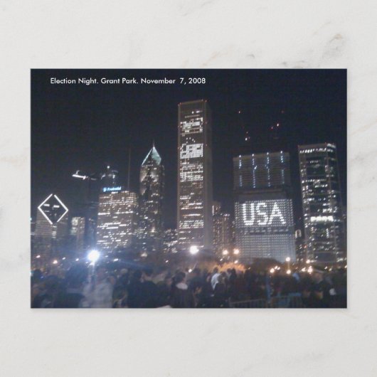 Het Park van de toelage. De Nacht van de Briefkaart (Voorkant)