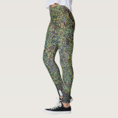 Het park van Gustav Klimt,  Art Nouveau Leggings (Links)