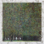 Het park van Gustav Klimt,  Art Nouveau Legpuzzel<br><div class="desc">Het Park (1910) van Gustav Klimt is een Victoriaans Era-schilderij met fijne kunstsymboliek. Een natuur landschap met bomen in een bos en mensen die in de schaduw langs een pad in een openbaar park lopen in de zomer. Over de kunstenaar: Gustav Klimt (1862-1918) was een Oostenrijkse symbolistische schilder en een...</div>