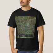 Het park van Gustav Klimt, Art Nouveau T-shirt (Voorkant)