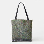 Het park van Gustav Klimt, Art Nouveau Tote Bag (Achterkant)