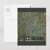 Het park van Gustav Klimt Briefkaart (Voorkant / Achterkant)