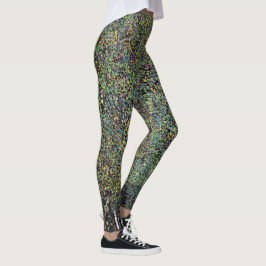 Het park van Gustav Klimt, Vintage Art Nouveau Leggings