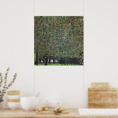 Het park van Gustav Klimt, Vintage Art Nouveau Poster (Keuken)