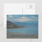 Het Park van het Eiland van de antilope, Great Briefkaart (Voorkant / Achterkant)