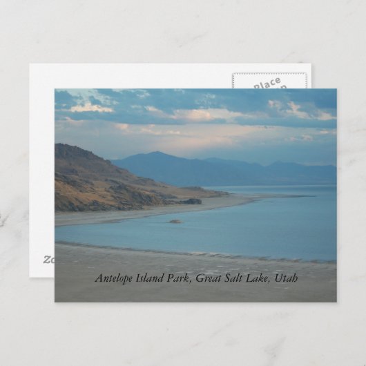 Het Park van het Eiland van de antilope, Great Briefkaart (Voorkant / Achterkant)