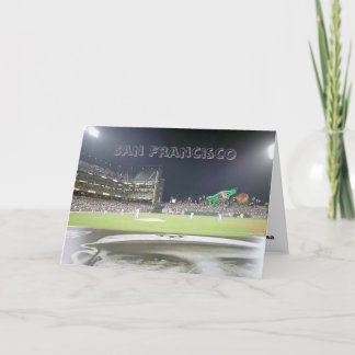 Het Park van het honkbal, San Francisco Kaart