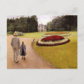 Het park van het landgoed Caillebotte, Briefkaart (Voorkant)