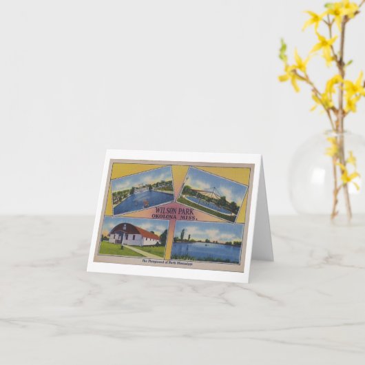 Het Park van Wilson Kaart (Gele Bloem)