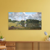 Het Park van Wivenhoe, Essex Canvas Afdruk (Insitu (Woonkamer))