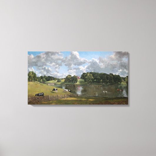 Het Park van Wivenhoe, Essex Canvas Afdruk (Voorkant)