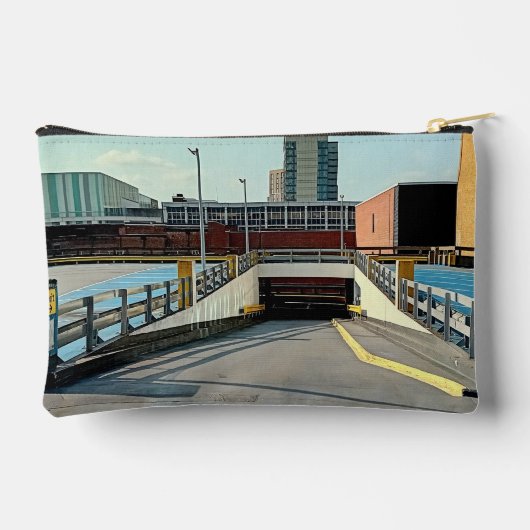 Het parkeerterrein etui (Achterkant)