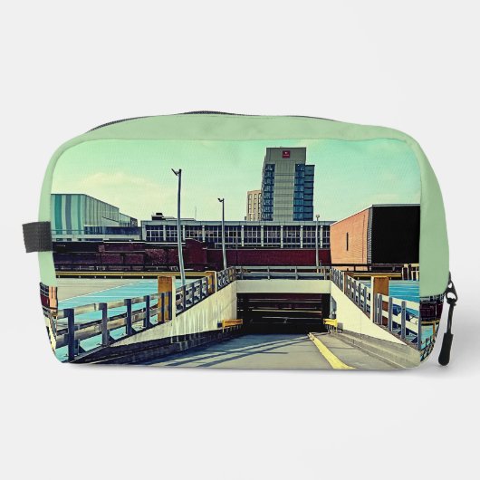 Het parkeerterrein toilettasje (Voorkant)