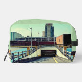 Het parkeerterrein toilettasje (Achterkant)