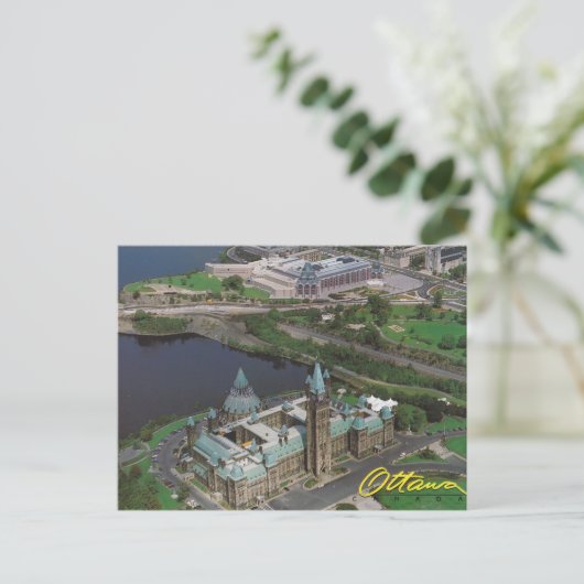 Het Parlement Hill - Briefkaart (Staand voorkant)