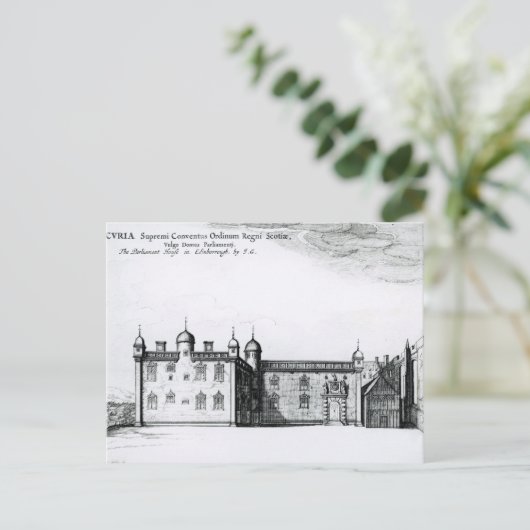 Het Parlement in Edinburgh Briefkaart (Staand voorkant)