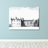Het Parlement in Edinburgh Canvas Afdruk (Insitu (Houten vloer))