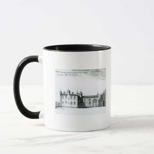 Het Parlement in Edinburgh Mok (Links)