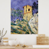 Het Parlement met de krakkemikken - Paul Cézanne Poster (Keuken)