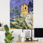 Het Parlement met de krakkemikken - Paul Cézanne Poster (Thuiskantoor)