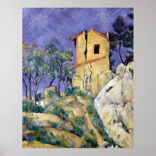 Het Parlement met de krakkemikken - Paul Cézanne Poster (Voorkant)