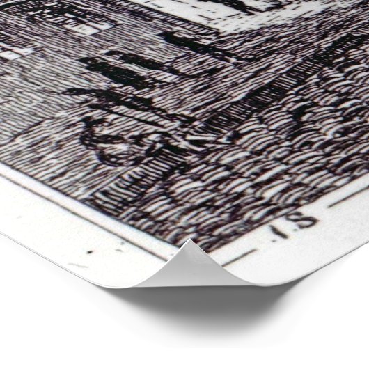 Het Parlement sluit Poster (Hoek)