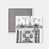 Het Parlement van Edward I Magneet (Voorkant / Achterkant)
