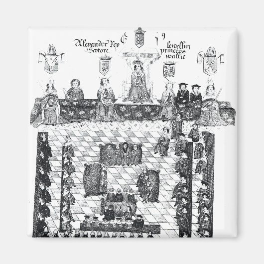 Het Parlement van Edward I Magneet (Voorkant)