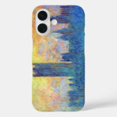 Het parlement van Londen in de winter van Claude M Case-Mate iPhone Case (Achterkant)