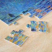 Het parlement van Londen in de winter van Claude M Legpuzzel (Zijkant)