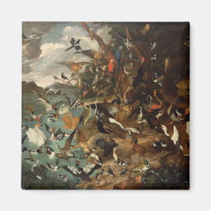 Het parlement van vogels magneet