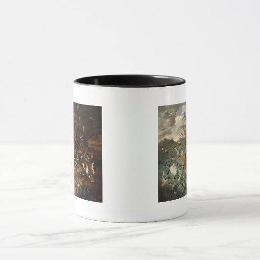 Het parlement van vogels mok (Midden)