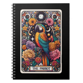 Het Parrot Spirit Tarot Kaart Notitieboek