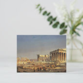 Het Parthenon, 1863 Briefkaart (Staand voorkant)
