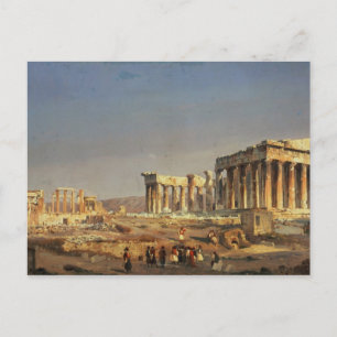 Het Parthenon, 1863 Briefkaart