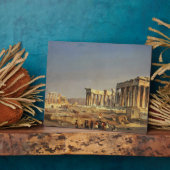 Het Parthenon, 1863 Fotoplaat (Zijkant)