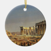 Het Parthenon, 1863 Keramisch Ornament (Voorkant)